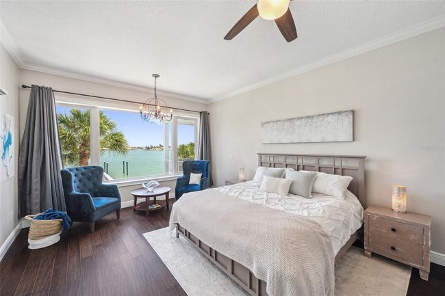View of the spacious and peaceful primary master bedroom. | Image 43