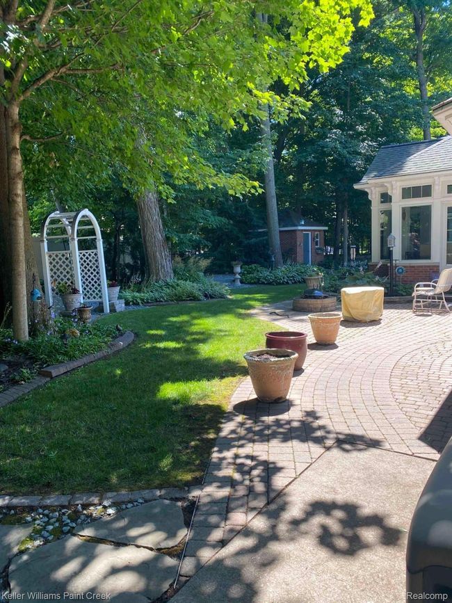 Backyard brick path. | Image 26