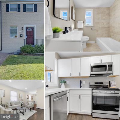 654 Chaplin Street Se, Townhouse with 2 bedrooms, 2 bathrooms and null parking in WASHINGTON DC | Image 1