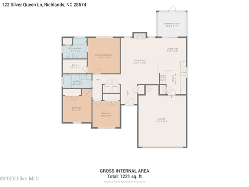 122 Silver Queen Lane, Richlands, NC, 28574 | Card Image