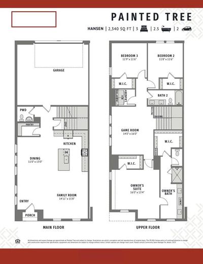 Our new Hansen floor plan offers great entertaining spaces both upstairs and down! | Image 2