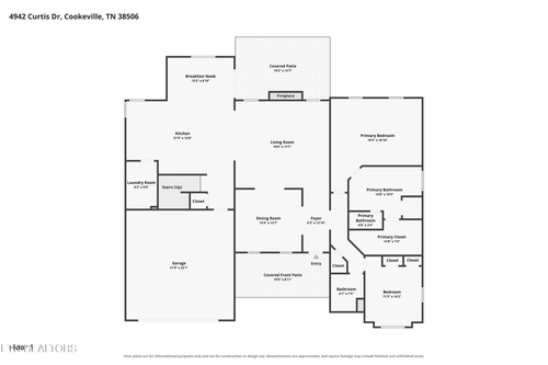 4942 Curtis Dr, Cookeville, TN, 38506-1203 | Card Image