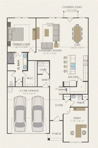 Pulte Homes, Keller floor plan | Image 2