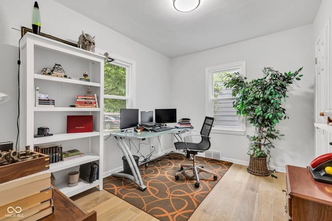 Main Floor Bedroom utilized as office space. | Image 20
