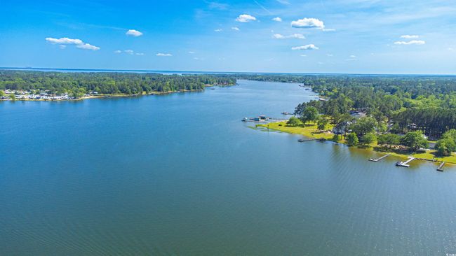 Drone / aerial view of a large body of water | Image 31