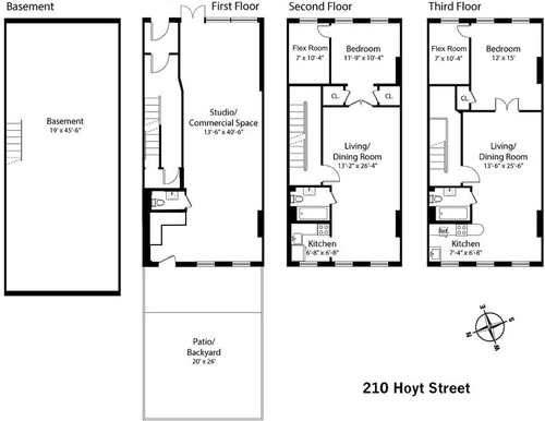 210 Hoyt St, Brooklyn, NY, 11217-2961 | Card Image