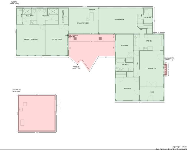 124 Castano Ave, House other with 3 bedrooms, 3 bathrooms and null parking in Alamo Heights TX | Image 5