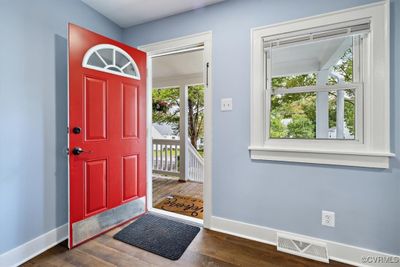 Entryway with dark hardwood / wood-style flooring | Image 2