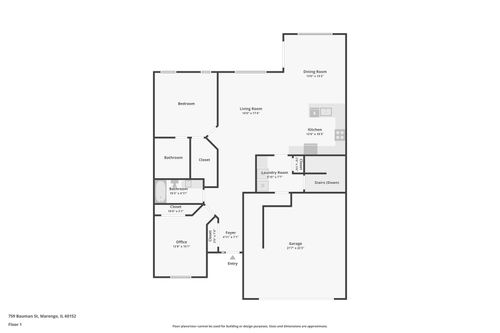 759 Bauman St, Marengo, IL, 60152-3557 | Card Image