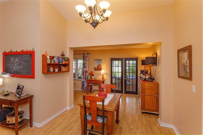 Breakfast Nook with French Doors to the Lanai | Image 16