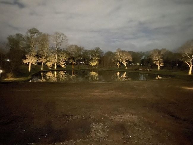 3/4 acre pond - night view | Image 26