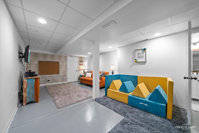 The basement is finished and still allows for plen | Image 23