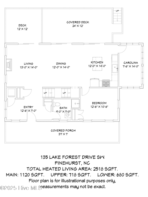 135 Lake Forest Dr Sw, Pinehurst, NC, 28374-9407 | Card Image