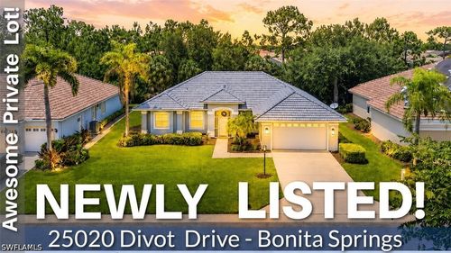 25020 Divot Dr, Bonita Springs, FL, 34135-6730 | Card Image