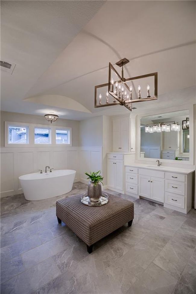Bathroom featuring tile flooring and vanity | Image 31