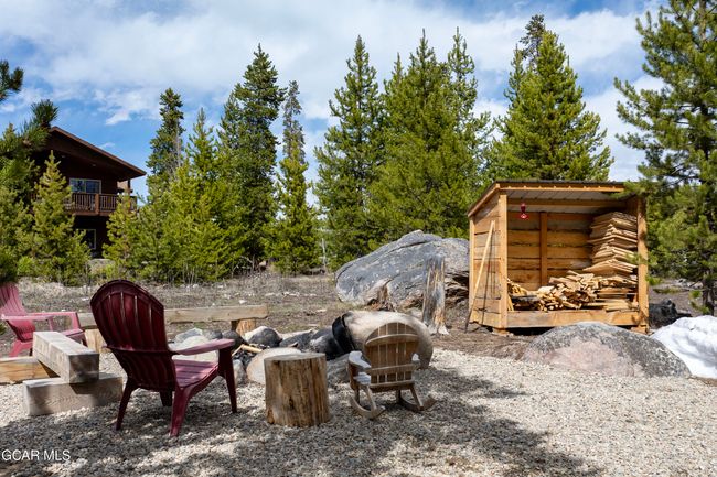 Back Yard Fire Pit and Fire Wood Shed. | Image 50
