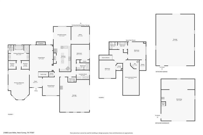 21885 Lost Mdw, House other with 4 bedrooms, 4 bathrooms and 7 parking in New Caney TX | Image 50