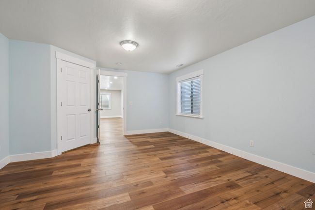 Unfurnished room featuring wood-type flooring | Image 33