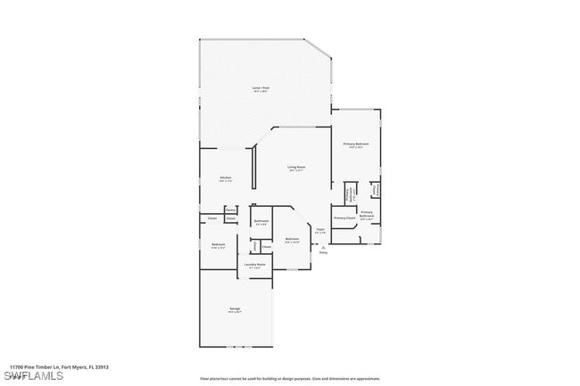11700 Pine Timber Ln, House other with 3 bedrooms, 2 bathrooms and null parking in FORT MYERS FL | Image 38