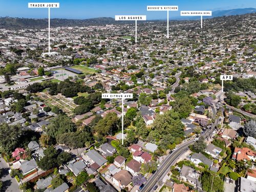 124 Citrus Ave, SANTA BARBARA, CA, 93103-2705 | Card Image