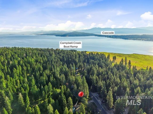 Bird's eye view of a water and mountain view | Image 15