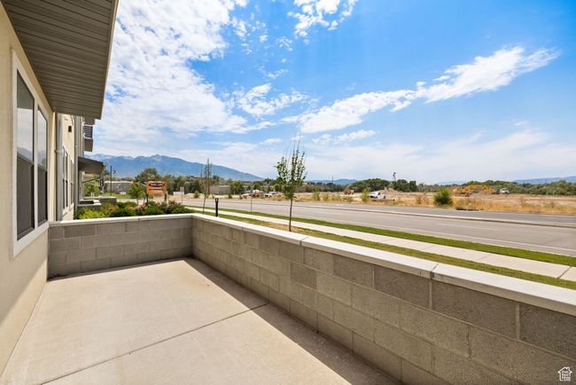 Balcony featuring a mountain view | Image 18
