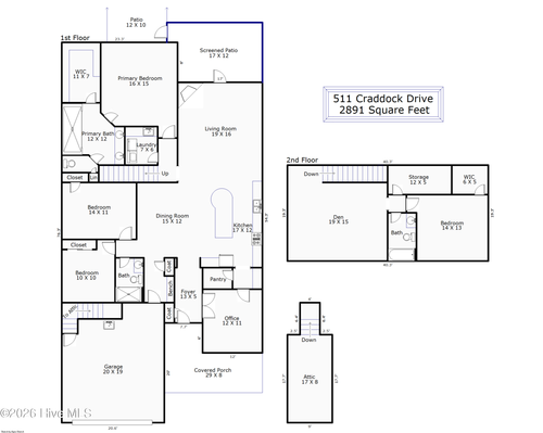 511 Craddock Dr, Wilmington, NC, 28412-3366 | Card Image