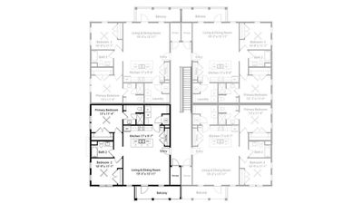 Layout of your top floor condo | Image 3