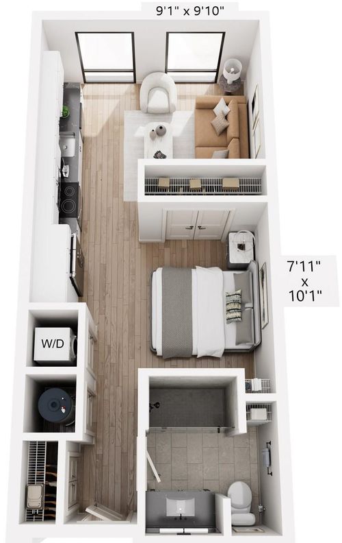 apt-131-3001 w W 11th St, Houston, TX, 77008-6180 | Card Image