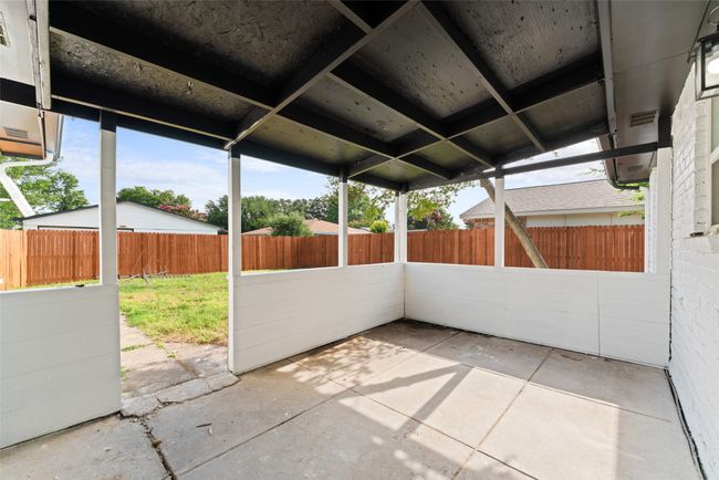 Fenced backyard featuring a patio area | Image 20