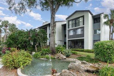 Beautiful pond you can see from the screened porch. | Image 3