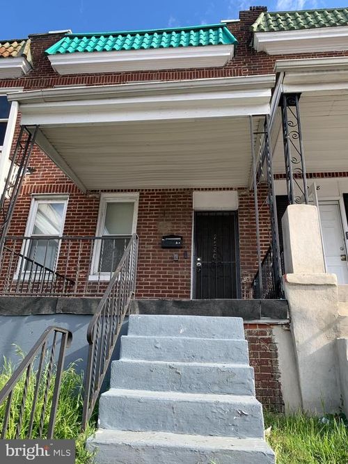 2520 W Franklin St, BALTIMORE, MD, 21223-1104 | Card Image