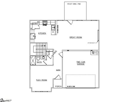 LOT-206 - 313 Talbert Trail, House other with 5 bedrooms, 3 bathrooms and 2 parking in Landrum SC | Image 3