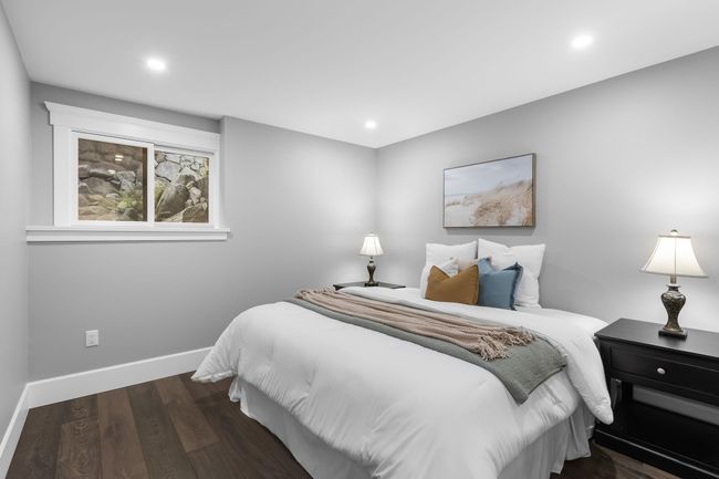 Bedroom with baseboards, wood finished floors, and recessed lighting | Image 29