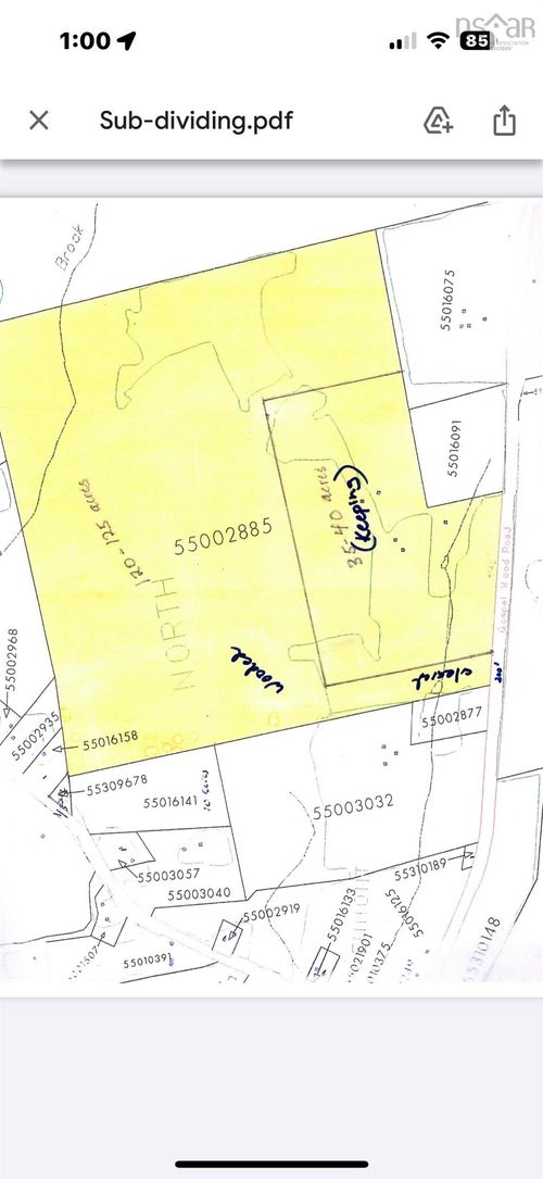Acreage Gospel Rd, Glenmont, NS, B0P | Card Image