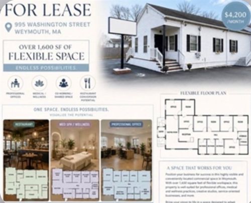0-995 Washington St, Weymouth, MA, 02189-1928 | Card Image