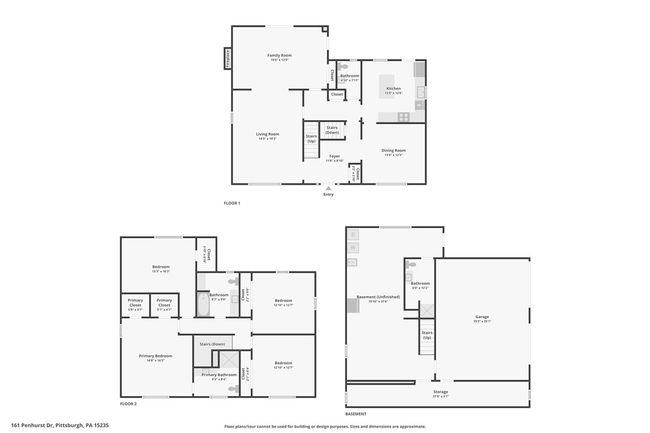 161 Penhurst Drive, House other with 4 bedrooms, 4 bathrooms and 2 parking in Wilkins Twp PA | Image 43