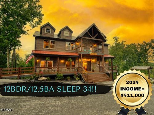 1153 Woodland Trek Ln, Pigeon Forge, TN, 37876-2463 | Card Image