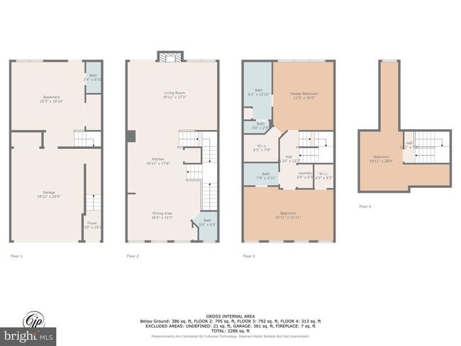 1207 Ramble Dr, Townhouse with 3 bedrooms, 4 bathrooms and null parking in FREDERICKSBURG VA | Image 48
