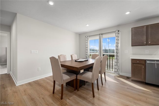 Dining area with recessed lighting, light wood finished floors, and baseboards | Image 20