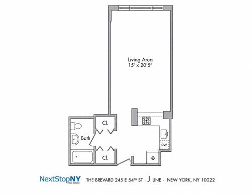 24j-245 E 54th Street, New York City, NY, 10022 | Card Image