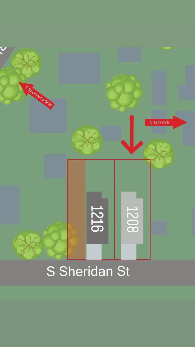 1208 S Sheridan St, Home with 0 bedrooms, 0 bathrooms and null parking in Spokane WA | Image 9