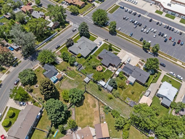 Aerial overview of property's location with nearby suburban area | Image 23
