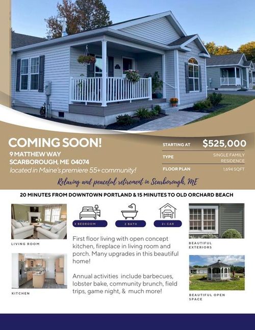 9 Mathew Way, Scarborough, ME, 04074 | Card Image