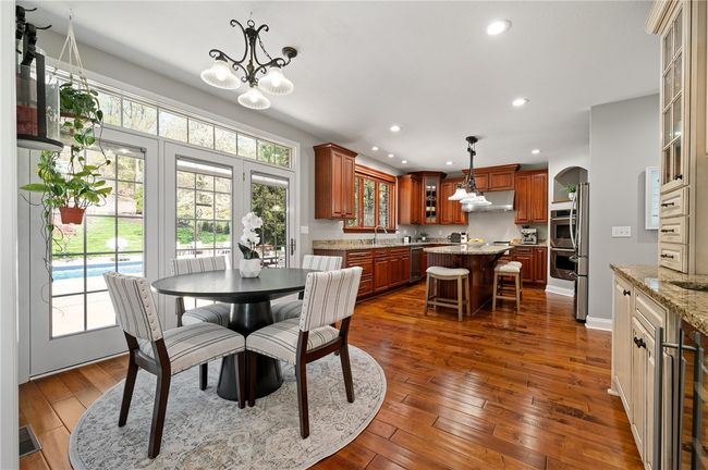 Gourmet kitchen with hardwood floors and upgraded stainless appliances | Image 6