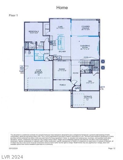 Pesaro Floor Plan First Floor | Image 2