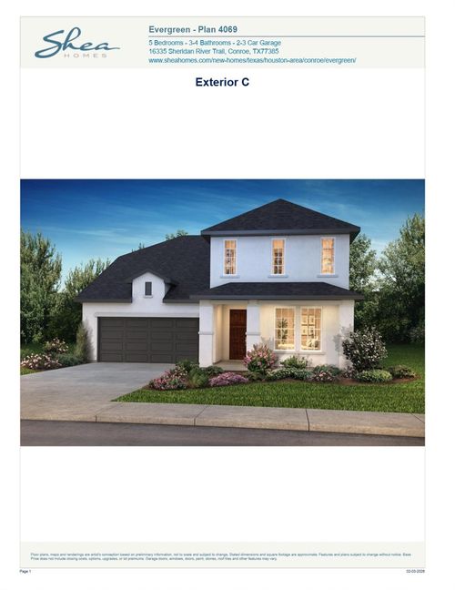 15934 Mahogany Mist Dr, Conroe, TX, 77302-0005 | Card Image