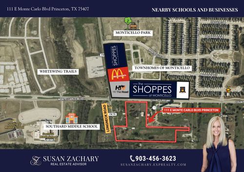 111 E Monte Carlo Blvd, Princeton, TX, 75407-2113 | Card Image