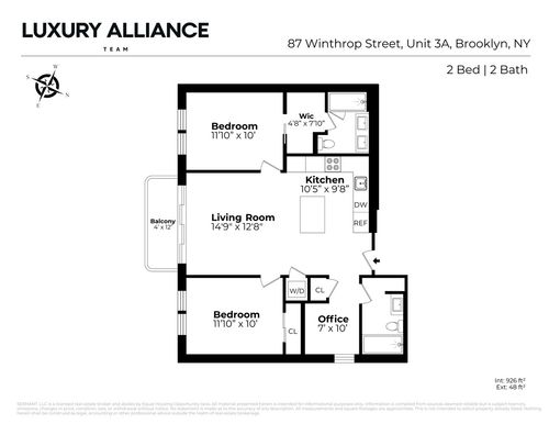3a-87 Winthrop St, Brooklyn, NY, 11225-6008 | Card Image