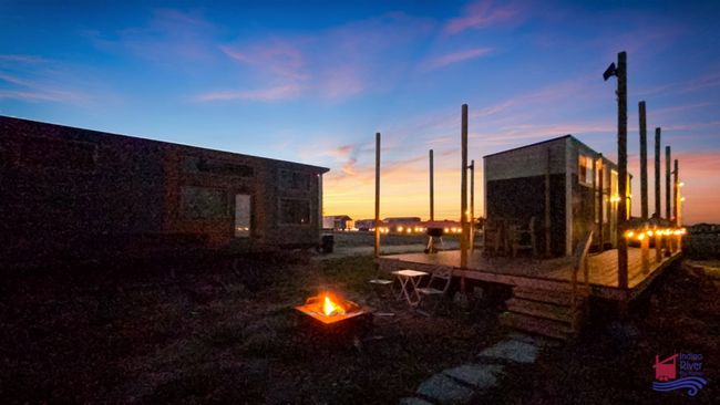 View of yard featuring a fire pit | Image 13